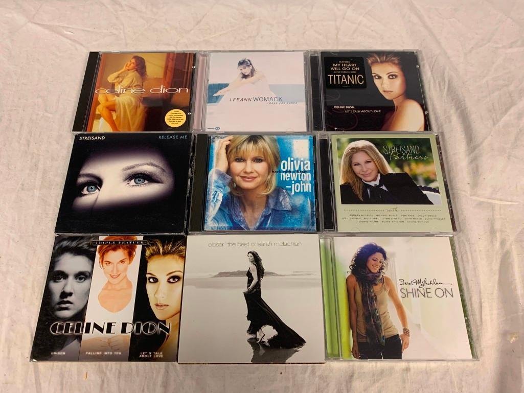 Lot of 9 Female Artist Music CDS