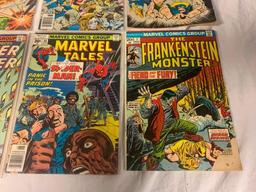 Lot of 8 Vintage Marvel Comics Iron Man, FF