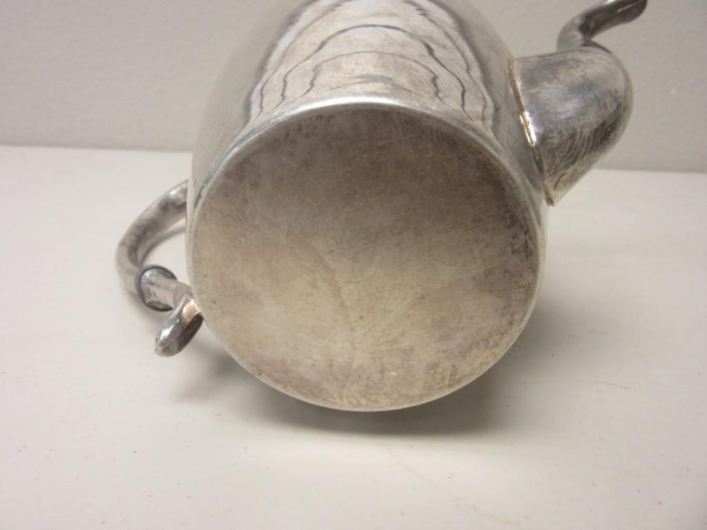 Vintage Silverplate 7.5" Tea Kettle