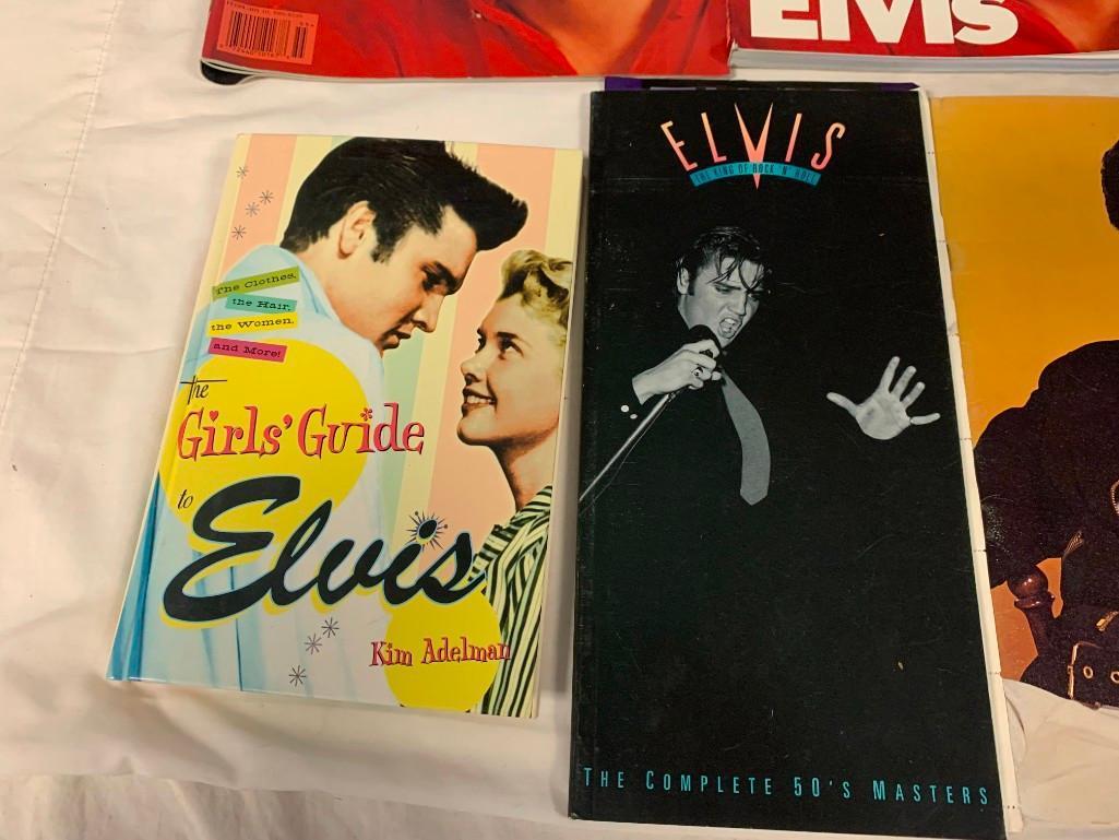 Collection of ELVIS PRESLEY Magazines, Song Books