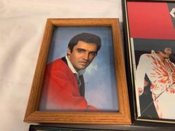 Lot of 6 ELVIS PRESLEY Framed Photos