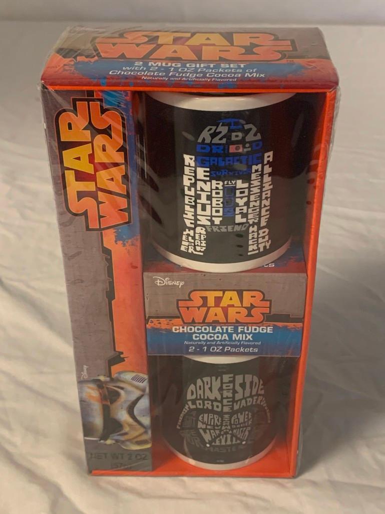 Star Wars 2 Mug Gift Set R2-D2 & Darth Vader NEW