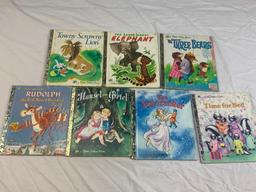 Lot of 18 Vintage Little Golden Children Books