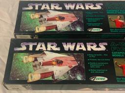 2 STAR WARS A-Wing Fighter Flying Model Kits NEW