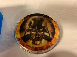 STAR WARS Lot of 4 misc Storage Tins