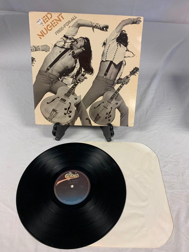 TED NUGENT Free For All 1976 Album Record
