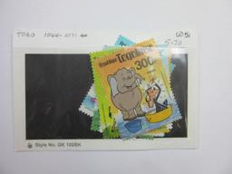 Lot of 8 Togolaise Republique Stamps