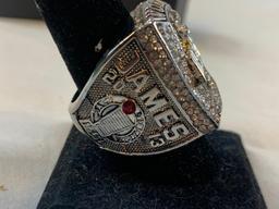 2003 Miami Heat LEBRON JAMES Championship Replica Ring NEW 10