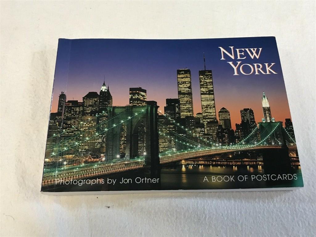 New York: A Book of 30 Oversized Postcards Photographs by Jon Ortner BOOK