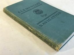 1944 Elementary Navigation Volume One United States Maritime Service Special Edt