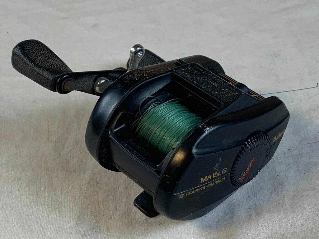 Vintage DAIWA Magforce MA15G bait casting Fishing reel