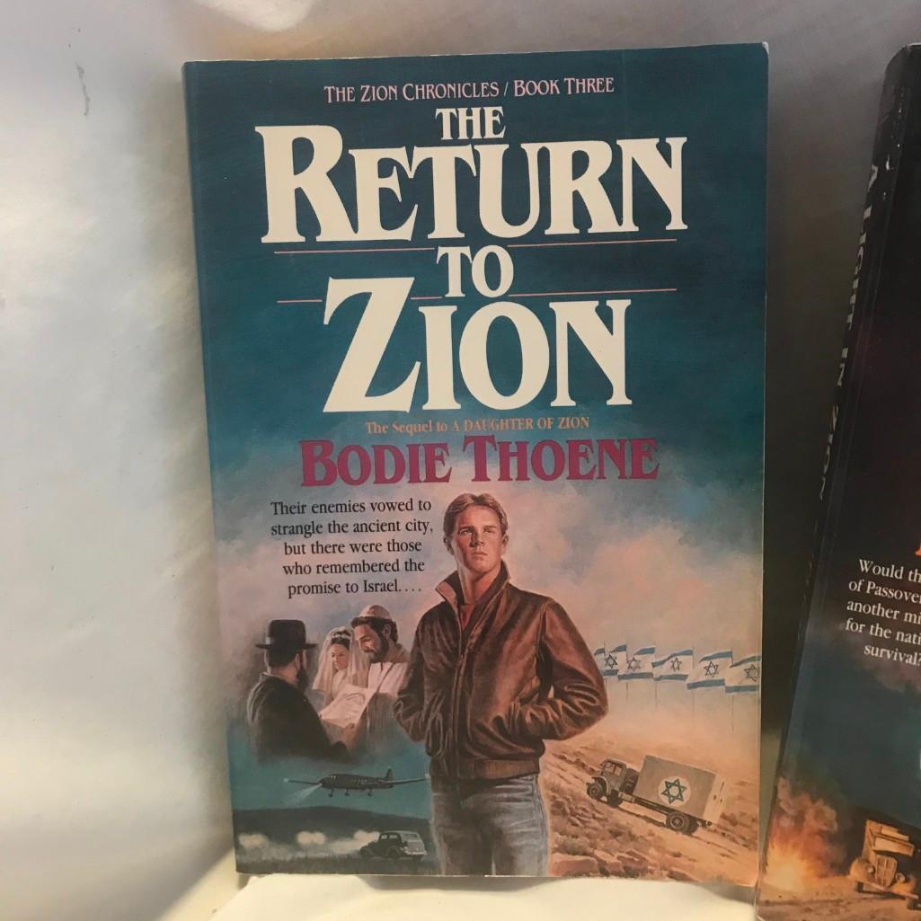 Set of Books 3-5 of "The Zion Chronicles" Written by Bodie Theone Paperback