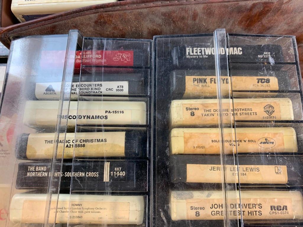 Large collection of 8-Track Tapes, Classic Rock, Country, Elvis and much more