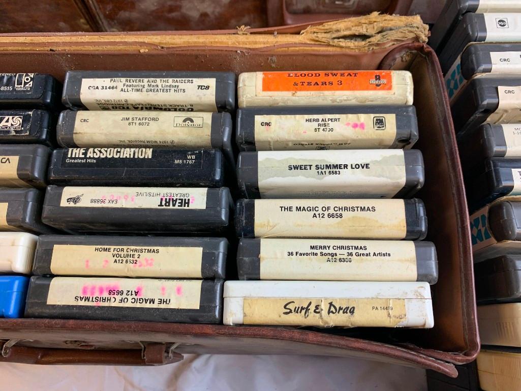 Large collection of 8-Track Tapes, Classic Rock, Country, Elvis and much more