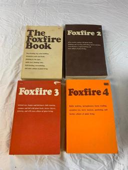 Original Vintage FOXFIRE Paperback Book set 1-8 Homesteading Prepping Lifestyle