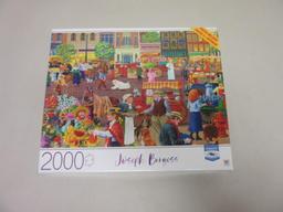 STREET VENDOR MORNING by Joseph Burgess 2000 Piece Puzzle 32"x24"