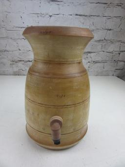 13" Tall Wooden Drink Dispenser