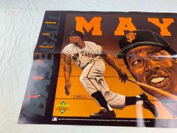 WILLIE MAYS 1993 Upper Deck Baseball Promo Poster 22" x 34"