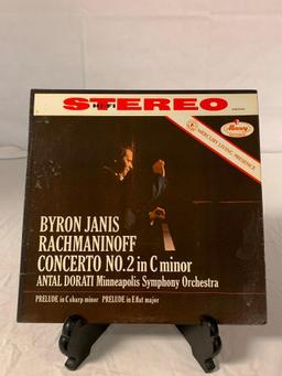 Byron Janis & Dorati - Rachmaninoff Concerto No. 2 LP Vinyl Album Record