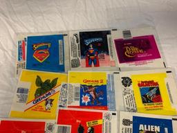 Lot of 1970's and 1980's Non Sports Card Card Pack Wrappers