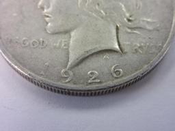 1926-D .90 Silver Peace Dollar