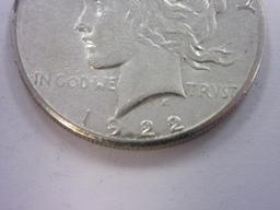 1922-S .90 Silver Peace Dollar