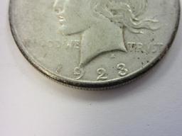 1923-S .90 Silver Peace Dollar