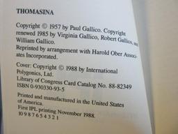 "Thomasina" Written by Paul Gallico Paperback