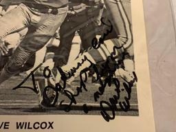 DAVE WILCOX 49ers LB AUTOGRAPH Photo