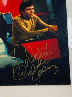 STAR TREK Walter Koenig AUTOGRAPH Get Well Card