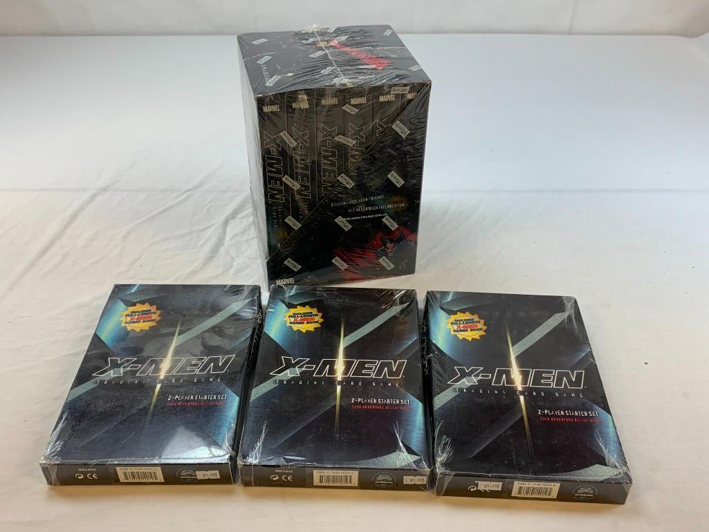 Lot of 9 Sealed X-MEN Trading Card Game Starter Boxes