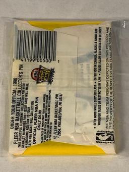 1990 Fleer Basketball Sealed Pack of cards 1st Run Error Pack