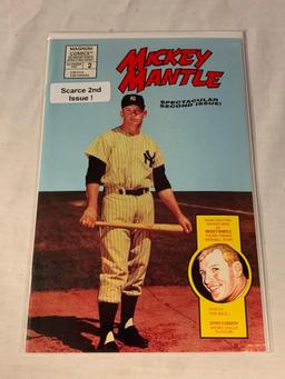 MICKEY MANTLE Magnum Comics #2 2nd Issues RARE Low Print Run