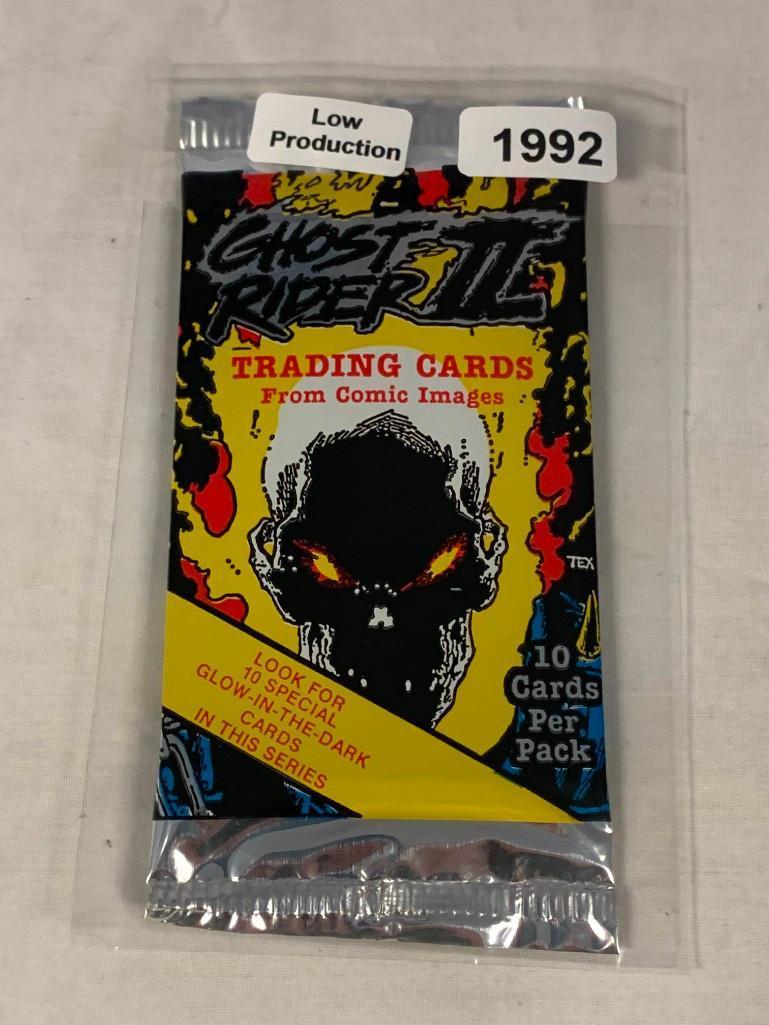 1992 Comic Images GHOST RIDER II Sealed Pack Of Prism Cards Low Production