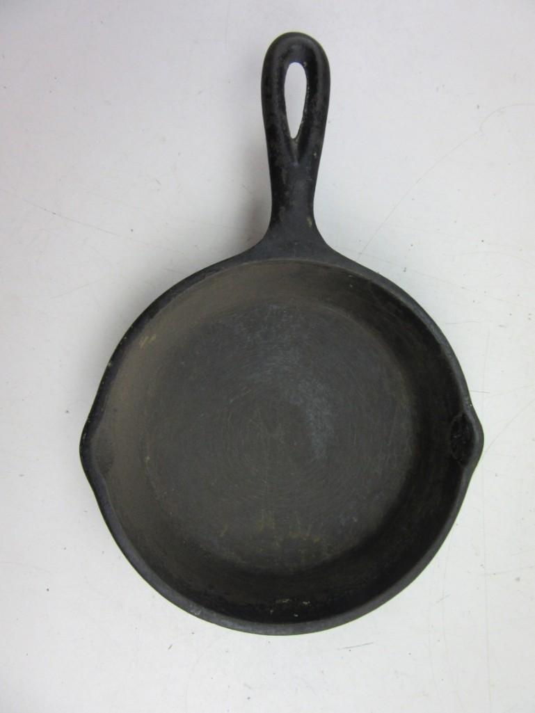 Cast Iron 6.5" Skillet Marked "3"