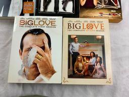 Lot of 8 DVD TV Series Seasons- Bones, Big Love and Desperate Housewives