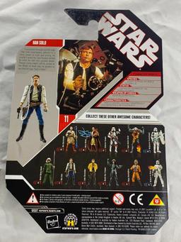 Star Wars 30th Anniversary HAN SOLO Action Figure with Coin NEW A New Hope