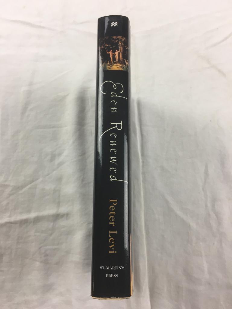 Lot of 2 Books: "The Sixth Extinction" by Elizabeth Kolbert PB & "Eden Renewed" by Peter Levi HC