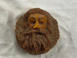 Old Man Face trinket box