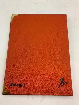 Spalding Atlanta 1996 Olympics Basketball Notebook Notepad Folder