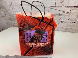 Vintage 90?s Michael Jordan Restaurant T Shirt NEW with Tag and Restaurant Gift Bag Size XL