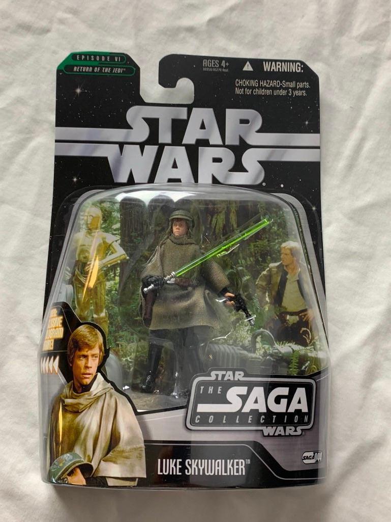 Star Wars The Saga Collection LUKE SKYWALKER Action Figure NEW Return Of The Jedi