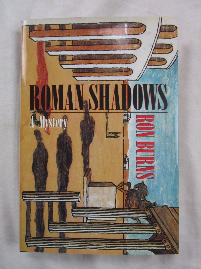 1992 "Roman Shadows" by Ron Burns HARDCOVER