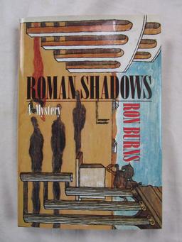 1992 "Roman Shadows" by Ron Burns HARDCOVER