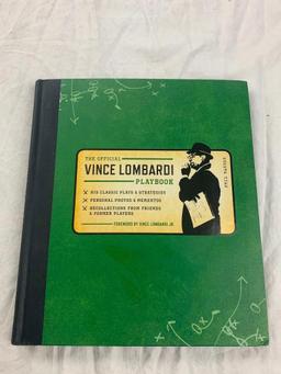 Official Vince Lombardi Playbook His Classic Plays Strategies Hardcover Book