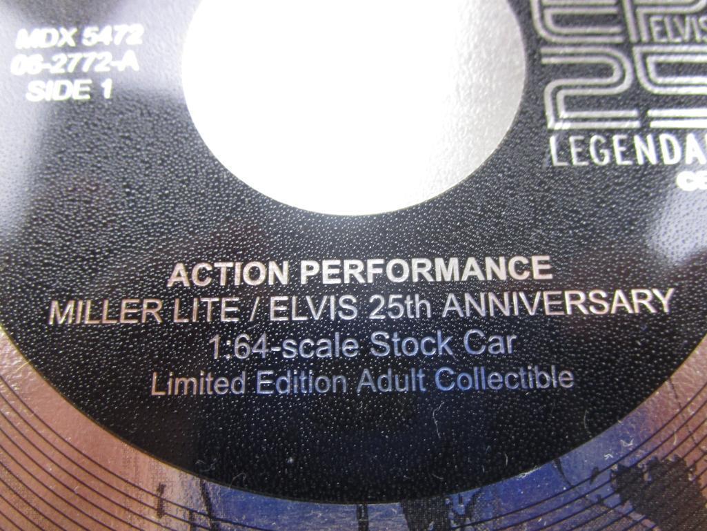 Rusty Wallace NASCAR #2 Miller Lite Elvis 25th Anniv Action Racing 1:64 Diecast 2002 Ford Taurus