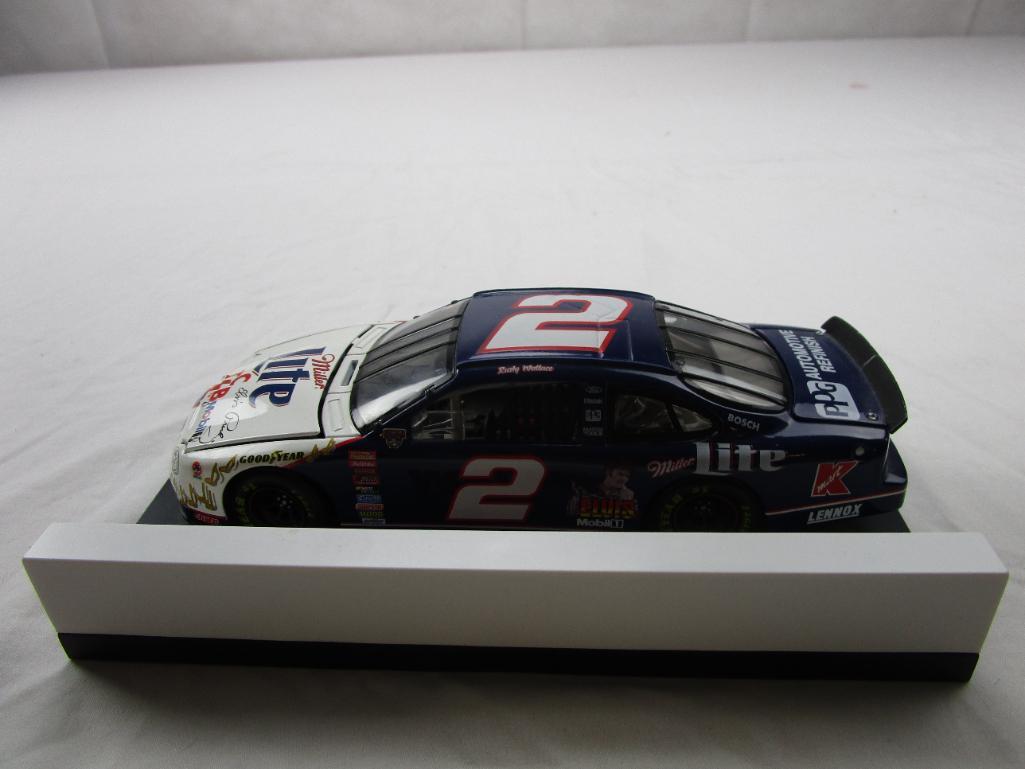 Rusty Wallace Elvis Presley TCB 2 NASCAR 50th Miller Lite 1:24 Diecast 1998 Ford Action Racing