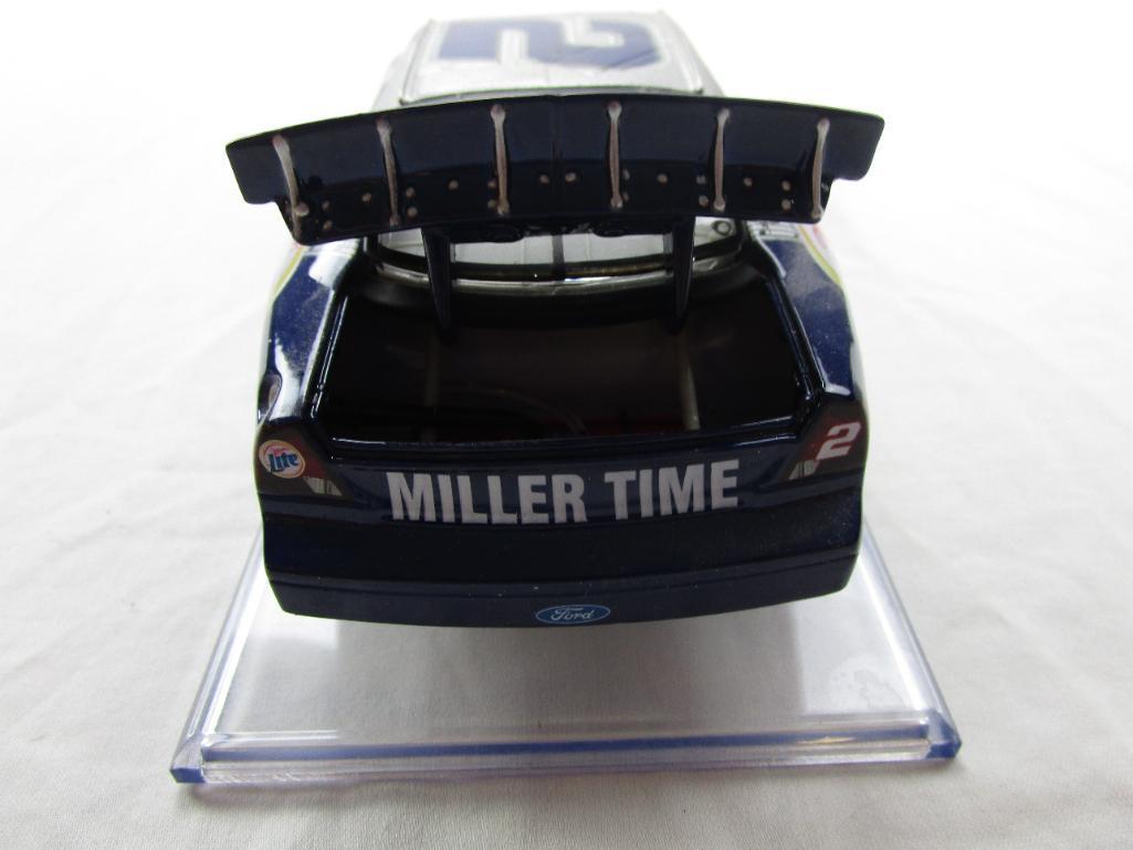 Rusty Wallace #2 NASCAR Miller Lite Elvis Presley 25th 1:24 Diecast 2002 Ford Taurus Action Racing