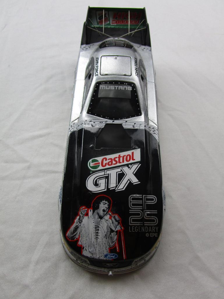 John Force Castrol GTX Elvis Presley Action Racing 1:24 Diecast 2002 Mustang Funny Car