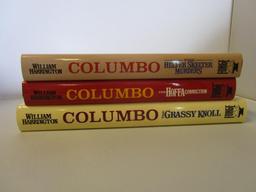 Lot of 3 Hardcover William Harrington Colombo Detective Novels